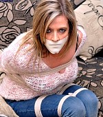 hot sexy milfs in bondage ALL TIED UP, tie me up like a dirty hoe frustrated nympho milf housewife bound and gagged with macrofoam tape, tie me up make me orgasm rich bitch bound by thugs sex in ropes 