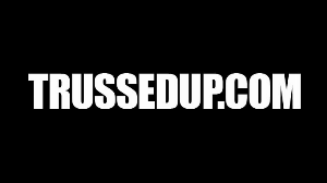 trussedup.com - sex worker thigh high boots tied up giving head to her captor blow job bondage thumbnail