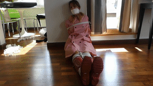 trussedup.com - hitch hikers stalked the bondage freak tied up hot girls in latex and rubber thumbnail