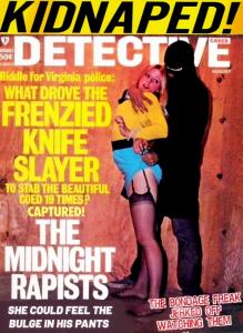 trussedup.com - Bondage detective magazine covers sleazy girls tied up thumbnail