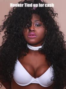 trussedup.com - ebony hooker tied up bondage orgy swingers husband and slut wife thumbnail